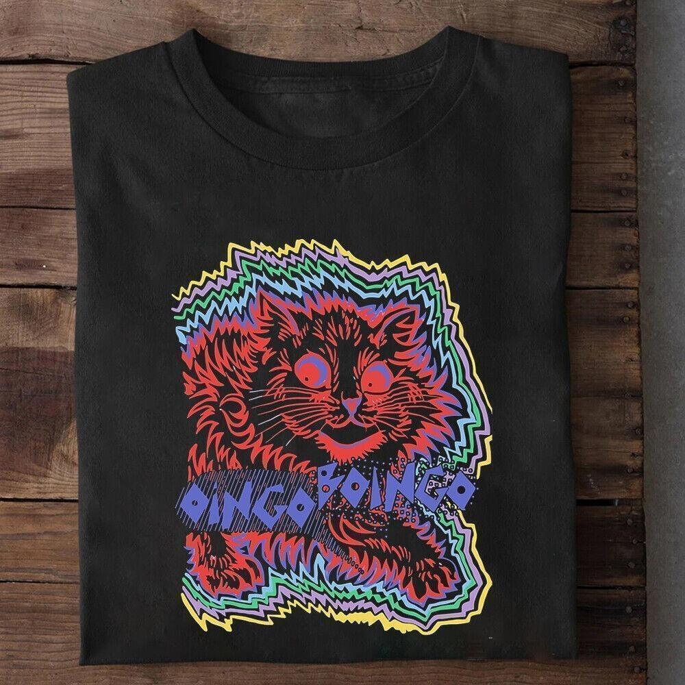 Cat Oingo Boingo Album 90S New Wave Music Fan T-Shirt - Picture 1 of 4